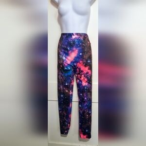 🛍️ BUNDLE ONLY 🛍️No Boundaries Cosmic Blue and Pink Leggings